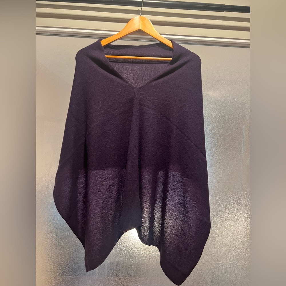 Cashmere Women's Shawl, Purple